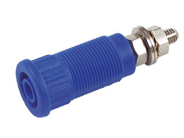 Blue socket to strike - for soldering or for faston connector