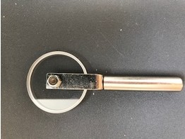 PULLEY MOUNTED ON METAL ROD - 111216