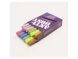 CHALKS FOR CHALK BOARDS  12 PIECES  ASSORTED