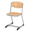  b Student chairs L-shape  wood  /b 