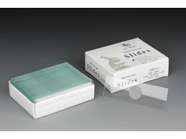 MICROSCOPE SLIDES 76 X 26 MM WITH CONCAVITY  GRINDED EDGES