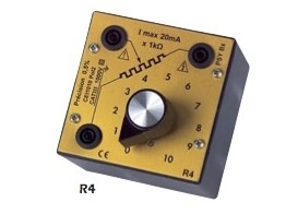 Single decade box-rotary switch -accuracy 0.5 - 10x 100 Ohm