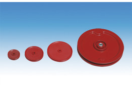 PULLEY DIAMETER 100 MM  WITH HOLE FOR ROD 111208