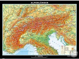 ALPENLANDEN FYSISCH 280X200 CM  NEDERLANDS