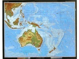 AUSTRALIE   OCEANIE  210X165CM  NEDERLANDS