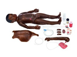 CLA-Child Nursing Doll  Black - TS23/B