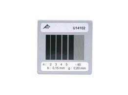 BLENDE MIT 4 MEHRFACHSPALTEN UND GITTER - U14102