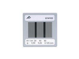 BLENDE MIT 3 STRICHGITTERN - U14103
