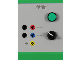 DC VOEDING  - 2 UITGANGEN      -15V/3A