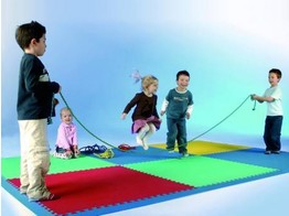 CORNERPIECES  FOR SPORTS-   PLAY MAT - 4 PCS -  BLUE
