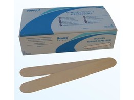 ABAISSE-LANGUE EMBALLAGE EN BOIS/ 100 PCS