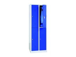 GARDEROBE - OPBERGKAST MET 4 VAKKEN 60X180X50