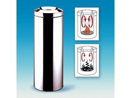 CORBEILLE A PAPIER FLAME GUARD AUTO-EXTINGUIBLE