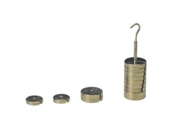 SLOTTED WEIGHTS WITH HOLDER   - 250G
