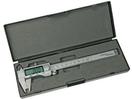 SCHIEBLEHRE MIT DIGITALER ANZEIGE - 150 MM / 6  - 0 01 MM - GRO ES DISPLAY