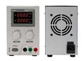 DC-LABOVOEDING 0-30 VDC / 0-5 A MAX - DUBBELE LED-DISPLAY