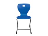 ULTRAFLEX-SWING LEERLINGSTOEL RAL9006  ZITHOOGTE 46 CM  BLAUW