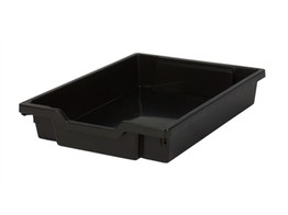 Boite rangement Gratnells 312 X 427 X 75 MM NOIR /JET BLACK