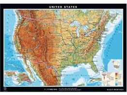 ETATS-UNIS PHYSIQUEMENT 210 X 140 CM EN FRANCAIS