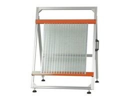 WIRING SUPPORT  MOBILE AND VARIABLE TILTING WITH RAILS  ADJUSTABLE - ORANGE