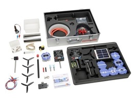 DEMO advanced Applied Sciences Renewable Energy supplementary set Solar cells  Wind energy  Hydropower   - PHYWE - 15581-88
