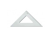 TRIANGLE 16CM - 45  TRANSPARENT - 10 PIECES