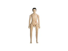 AR2000   SUPERIOR MALE BEDFORD DOLL  WHITE