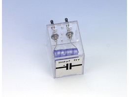 Condensateur electrolytique 2000  F / 25V  boitier G2  - PHYWE - 39113-08