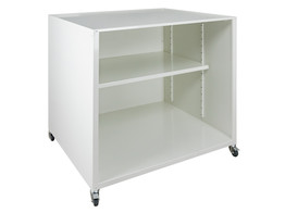 TROLLEY WITH ADJUSTABLE SHELF FOR H09