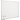 WHITEBOARD SOFTLINE 8MM PROFILE  COATED STEEL WHITE 120x300 CM BUDGET