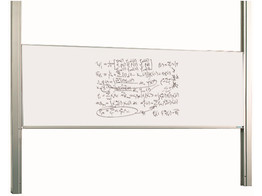  b Whiteboards single surfaced  height adjustable  /b 