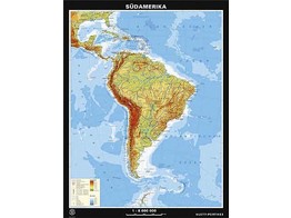 SOUTH AMERICA 172 X205 CM PHYSICAL DUTCH VERSION