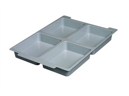 PLATEAU INTERIEUR 4 CASES 115 X 160 MM