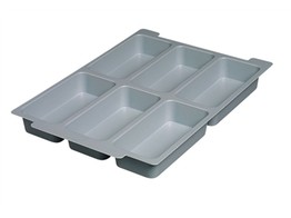 PLATEAU INTERIEUR 6 CASES 70 X 155 MM