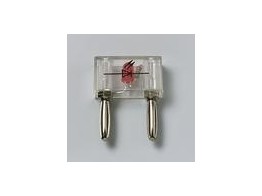 Leuchtdiode auf Steckelement  grun