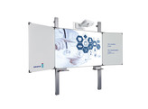 MULTISURFACE PROJECTION WHITEBOARD HEIGHT ADJUSTABLE 16 9 120X214 CM