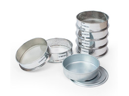 GRONDZEVENSET METAAL  6 STUKS 15CM