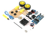 DO-IT-YOURSELF ROBOT CAR WITH UNO MICROCONTROLLER AND 2 MOTORS