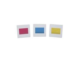 SET OF 3 COLOUR FILTERS  SECONDARY COLOURS
