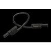 EXPERIMENTAL CABLE PVC 25 CM  BLACK