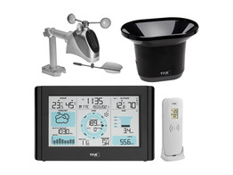 STATION METEO SANS FIL AVEC ANEMOMETRE ET PLUVIOMETRE