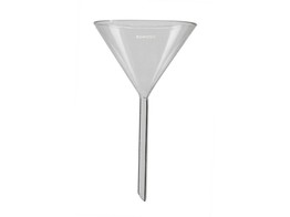 FUNNEL MADE OF GLASS  O100 MM/8 MM