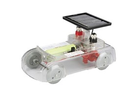 TROLLEY WITH SOLAR CELL AND BATTERY