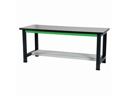 BASIC BENCH WITH SHELF UNDER THE TOP br/  br/  - 180X100CM