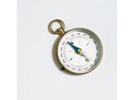 Kompass mit Arretierung -45 MMO
