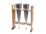 WOODEN RACK FOR 2 IMHOFF FUNNELS
