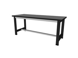 WERKBANK 150X75CM  VASTE HOOGTE 84CM  GRIJS