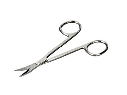DISSECTION SCISSORS CURVED  POINTED  115MM
