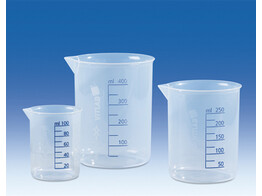 LOW-FORM PP BEAKERS  400 ML - 6   PIECES