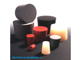 SILICONEN STOPPER TRANSPARANT   ONDERSTE DIAMETER 14 MM - PER 10 STUKS